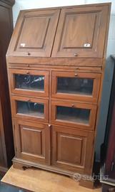 ANTICA CASSETTIERA DA NEGOZIO IN LEGNO DI NOCE