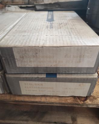elettrodi acciaio inox 316