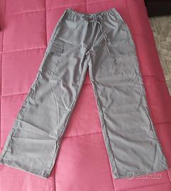 pantalone grigio donna