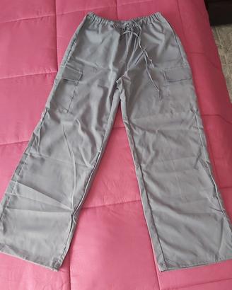 pantalone grigio donna