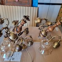 Lampadari + set di lampadine