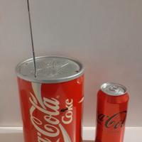 Radio Coca Cola vintage lattina fuori misura !!!!