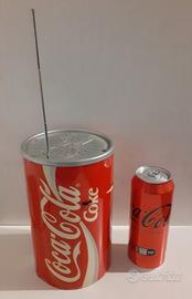 Radio Coca Cola vintage lattina fuori misura !!!!