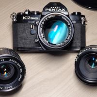 Pentax corredo analogico