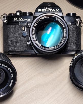 Pentax corredo analogico