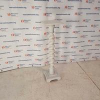 Colonna Portavasi laccata bianca