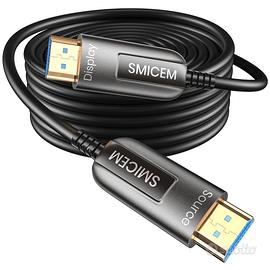 Cavo HDMI 2.1 Ottico 20m 8K 4K 48Gbps - NUOVO