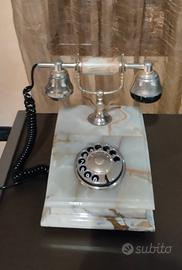 Telefono in marmo onice 