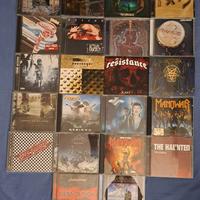 22 cd metal originali (solo in lotto)