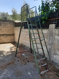 Scala in ferro per solai o movibile m.2