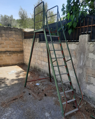 Scala in ferro per solai o movibile m.2