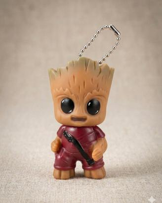 Portachiavi Action Figure I am Groot Marvel