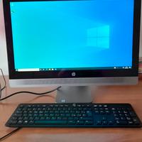 PC  HP Elite, schermo grande,  con tastiera