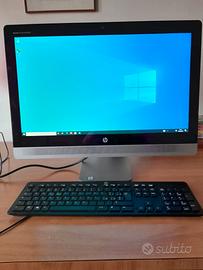 PC  HP Elite, schermo grande,  con tastiera