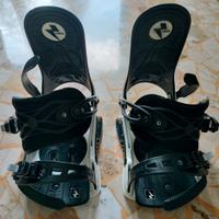 Attacchi Snowboard Nitro Raiden taglia M