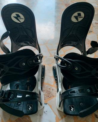 Attacchi Snowboard Nitro Raiden taglia M