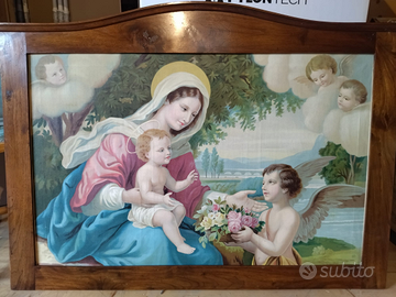 Quadro legno e tela Inizi 900