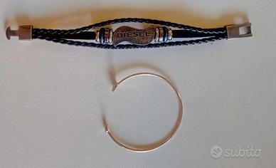 Bracciale ragazzo Diesel + bracciale ragazza