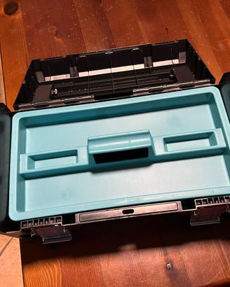 cassetta porta attrezzi con organizer removibili