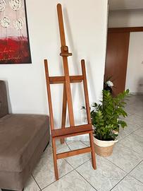 Cavalletto da pittura in legno APA regolabile
