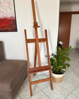 Cavalletto da pittura in legno APA regolabile