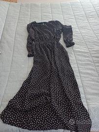 Vestito lungo donna con cuori