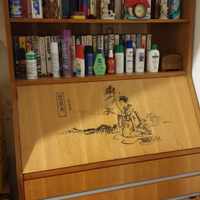 Libreria con scrivania