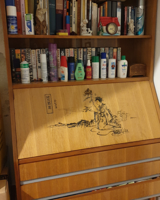 Libreria con scrivania