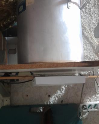 pentola 50L passapomodoro eletrico  e bruciatore 