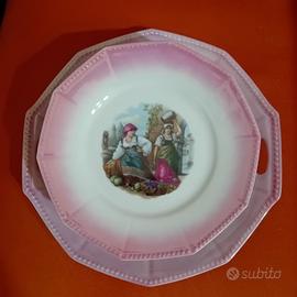 SET DOLCE ROSA CERAMICA