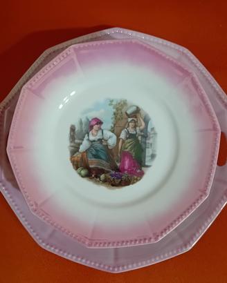 SET DOLCE ROSA CERAMICA