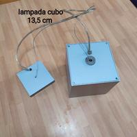 Lampada cubo 13,5 ca soffitto