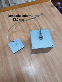 Lampada cubo 13,5 ca soffitto