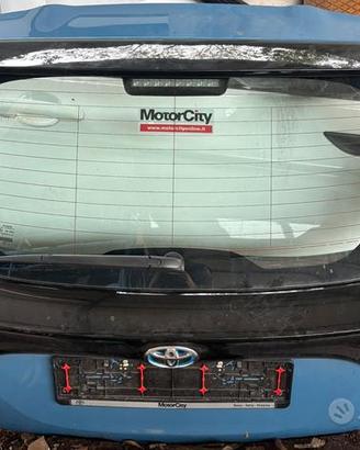 Portellone Bagagliaio Posteriore Toyota Yaris