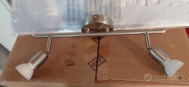 Lampadario 2 Faretti Orientabili
