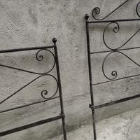 Testiera letto ferro battuto