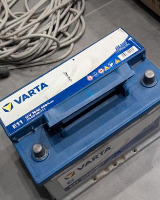 BATTERIA AUTO 74AH E11 VARTA DYNAMIC SLI 680A