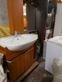 Mobile bagno toilettes sanitari lavello bidet bian