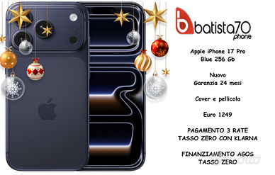 Apple iPhone 17 Pro Blue 256 Gb