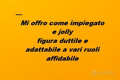 Impiegato e Jolly