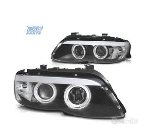 FARI XENON BMW X5 E53 03-07 ANGEL EYES CCFL FONDO 