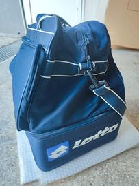 Borsa Lotto con fondo porta scarpe.