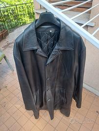 Soprabito uomo in pelle