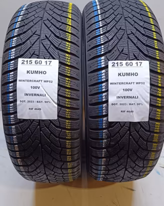 2 GOMME 215 60 17 KUMHO 2023 INV RIF4649