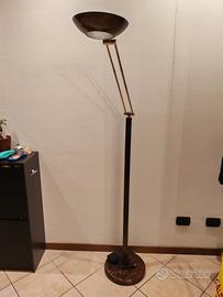 lampada da terra alogena vintage