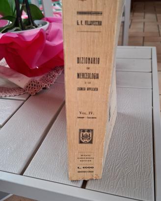 dizionario merceologico e chimica analitica