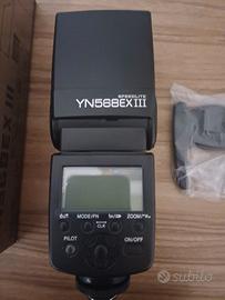 Flash Yongnuo Speedlite III – Pari al nuovo, usato