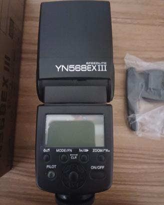 Flash Yongnuo Speedlite III – Pari al nuovo, usato