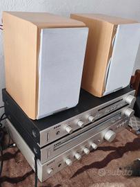 Due Amplificatori con Tuner System 55
+ due casse
