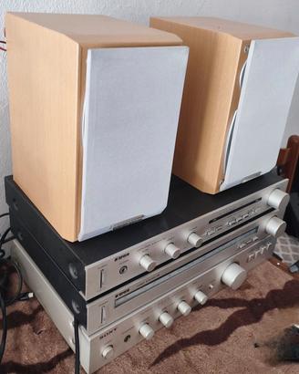 Due Amplificatori con Tuner System 55
+ due casse